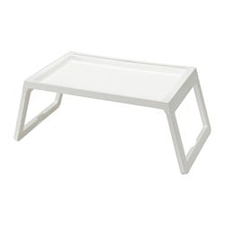 KLIPSK - stolik-tacka biały