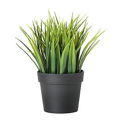 FEJKA - sztuczna roślina doniczkowa do wewnątrz/na zewnątrz trawa
