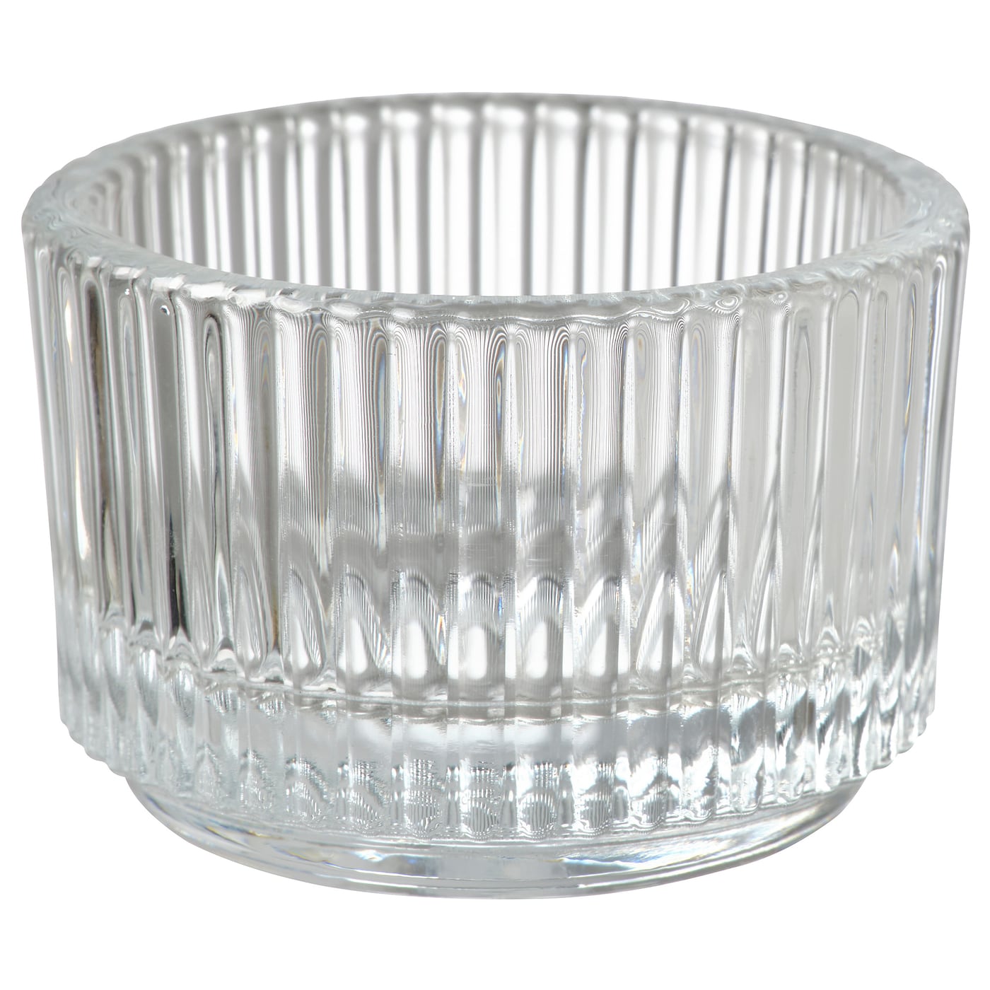 FINSMAK - świecznik na tealighty szkło bezbarwne