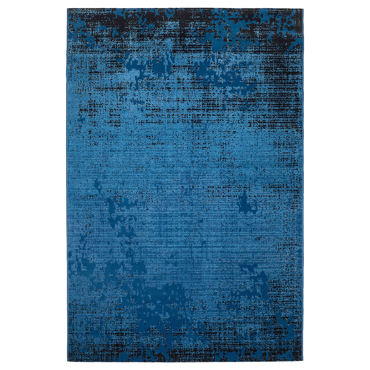 TRYGGELEV - dywan z krótkim włosiem niebieski patynowany