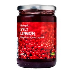 SYLT LINGON - dżem z borówek organiczne