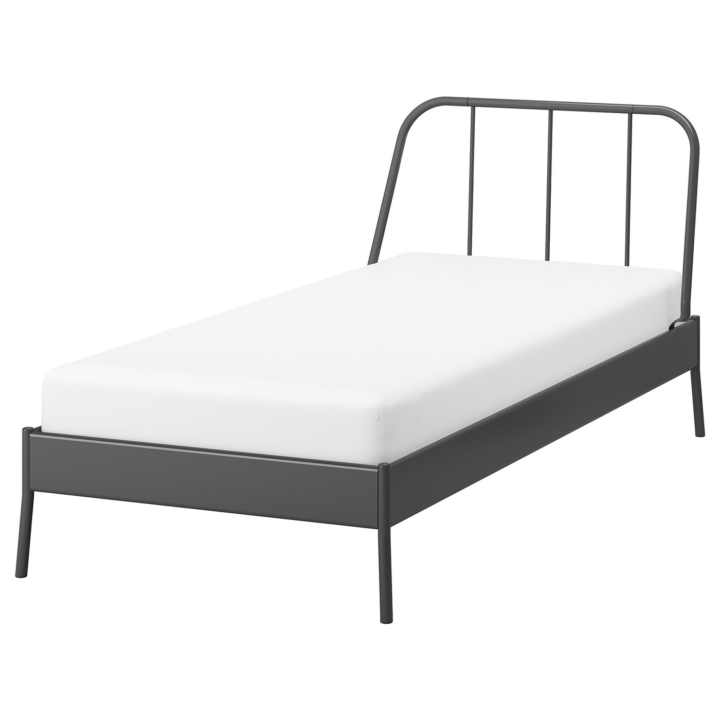 двуспальная кровать из икеи железная