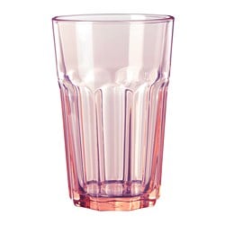 POKAL - szklanka różowy