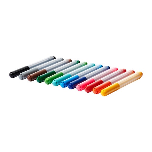 MåLA - тонкий маркер разные цвета разные цвета