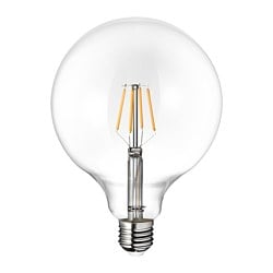 LUNNOM - светодиодные лампы e27 600 люменов шар стекло прозрачный
