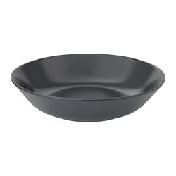 DINERA - тарелка глубокая темно-серый
