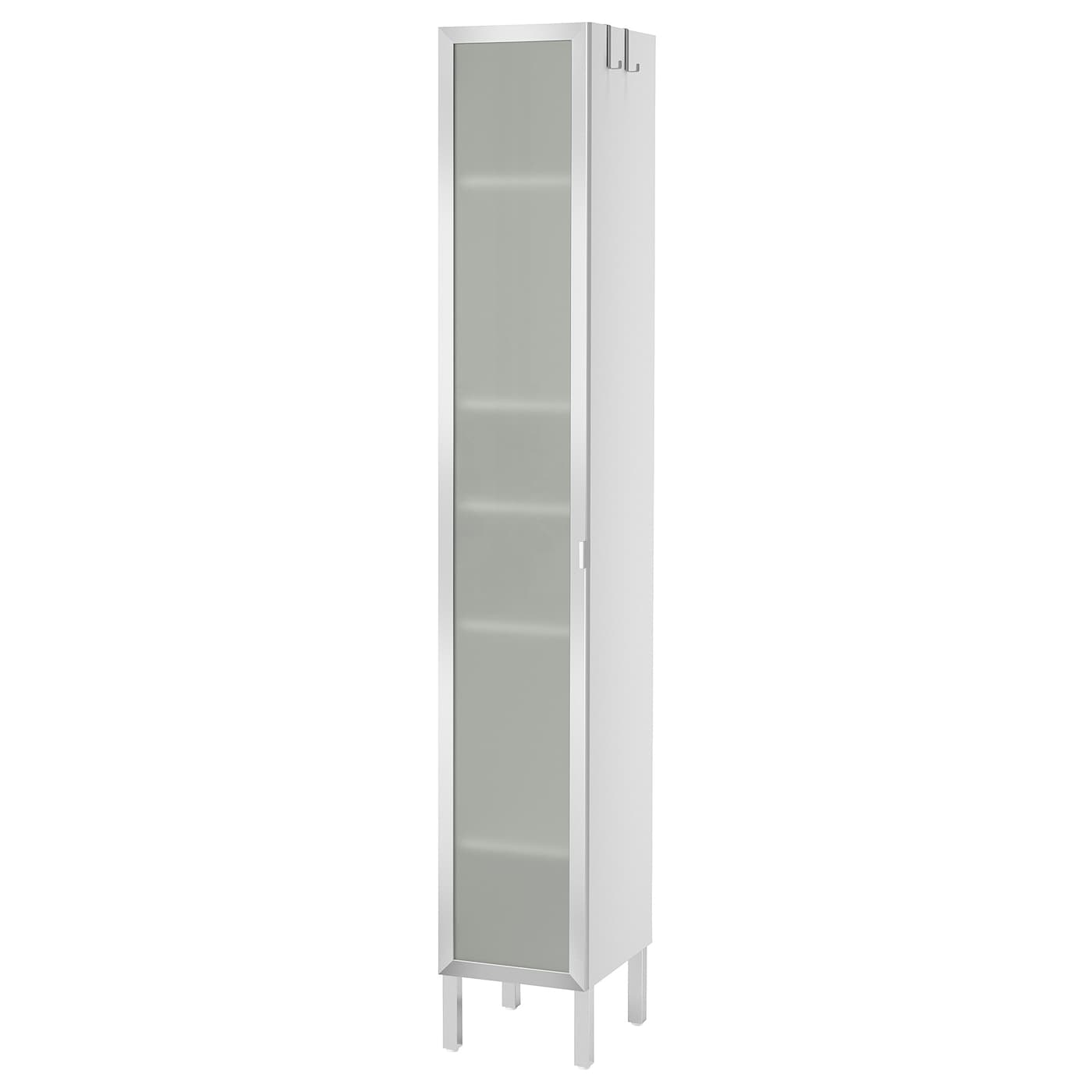ЛИЛЛОНГЕН шкаф высокий 1-дверный, белый30x38x189 см