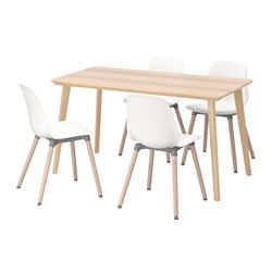 LISABO / LEIFARNE - Стол и 4 стула