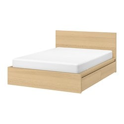 MALM - Каркас кровати (2 ящика)