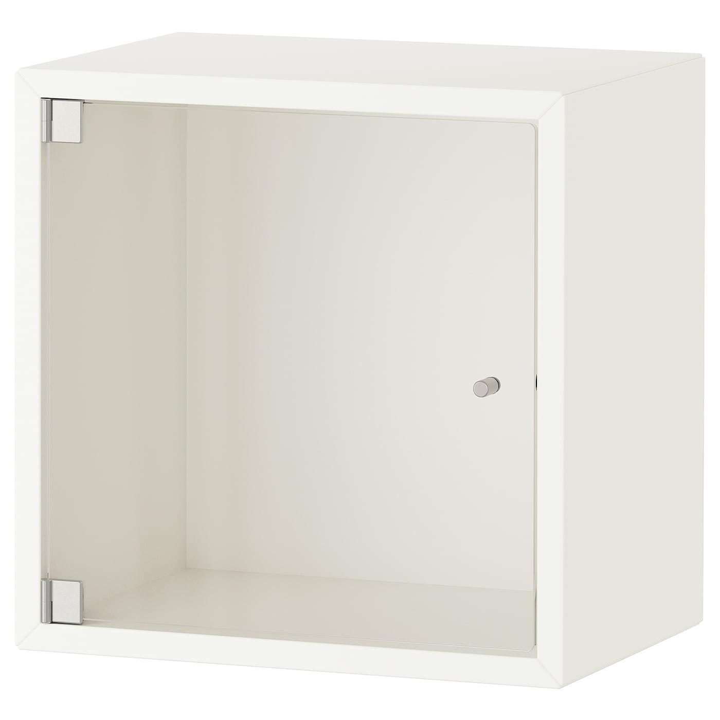 EKET - szafka śc/szkl drzwi biały