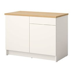 KNOXHULT - szafka stojąca, drzwi+szuflada biały