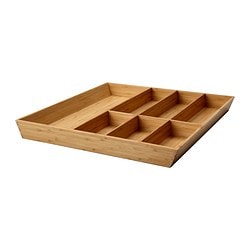 VARIERA - лоток/контейнер для столовых приборов, бамбук