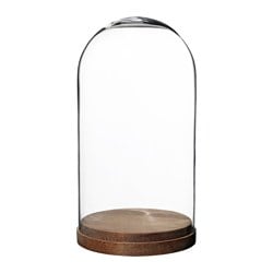 HäRLIGA - Купол стеклянный с базой