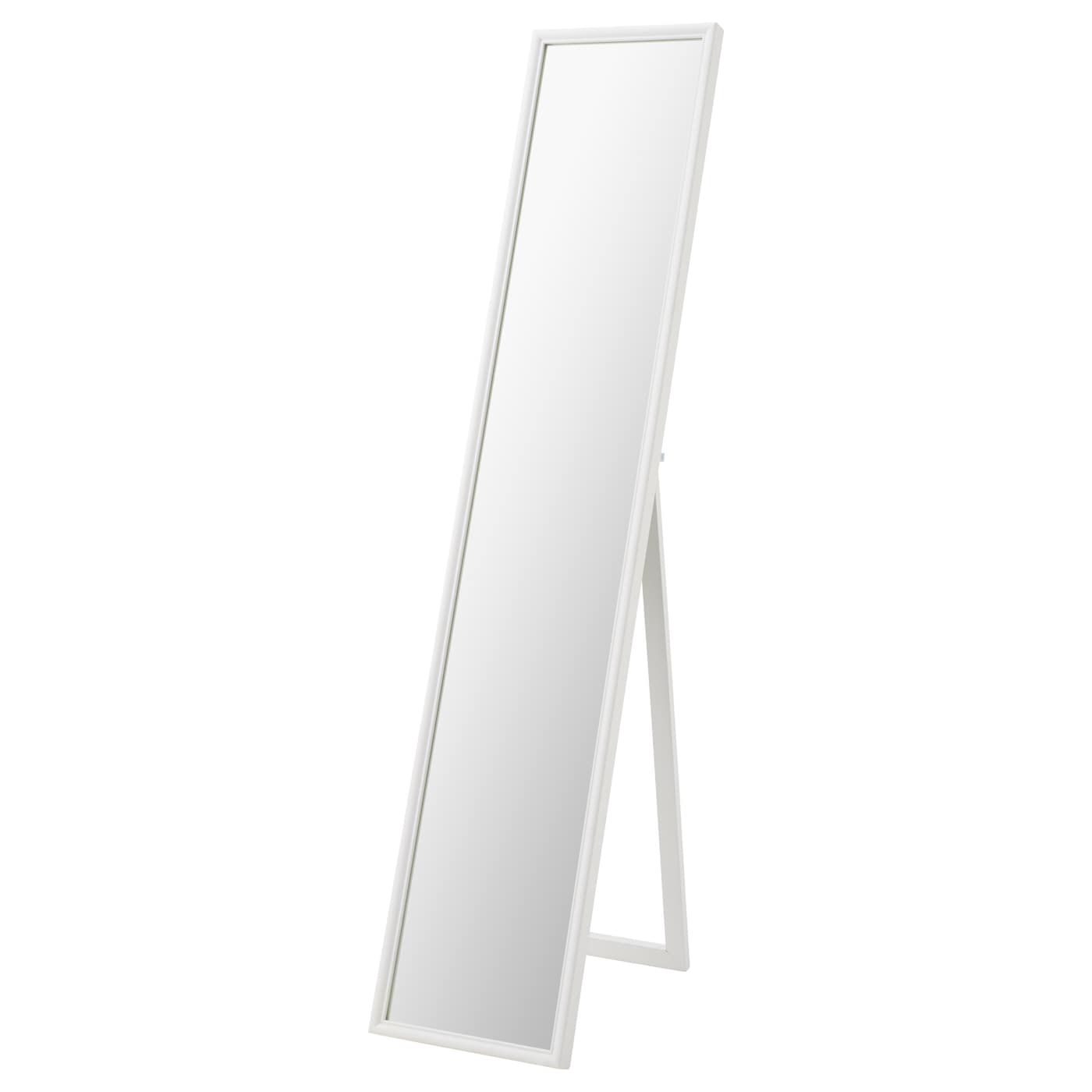 FLAKNAN - lustro stojące biały