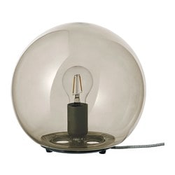 FADO - lampa stołowa szary