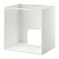 METOD - шкаф кухонная плита/под раковиной, белый