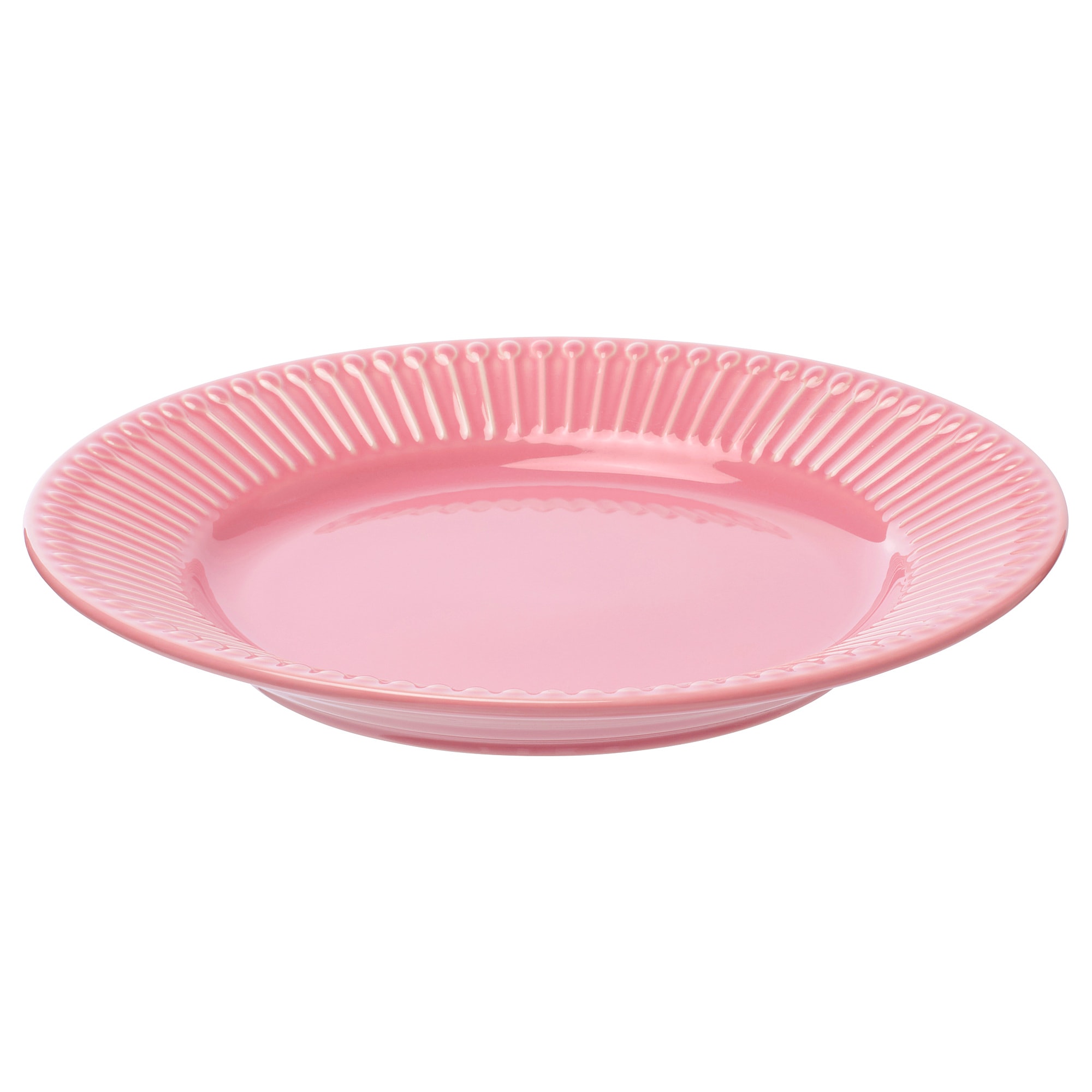 STRIMMIG - talerzyk ceramika różowy