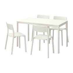 MELLTORP / JANINGE - Стол и 4 стула набор
