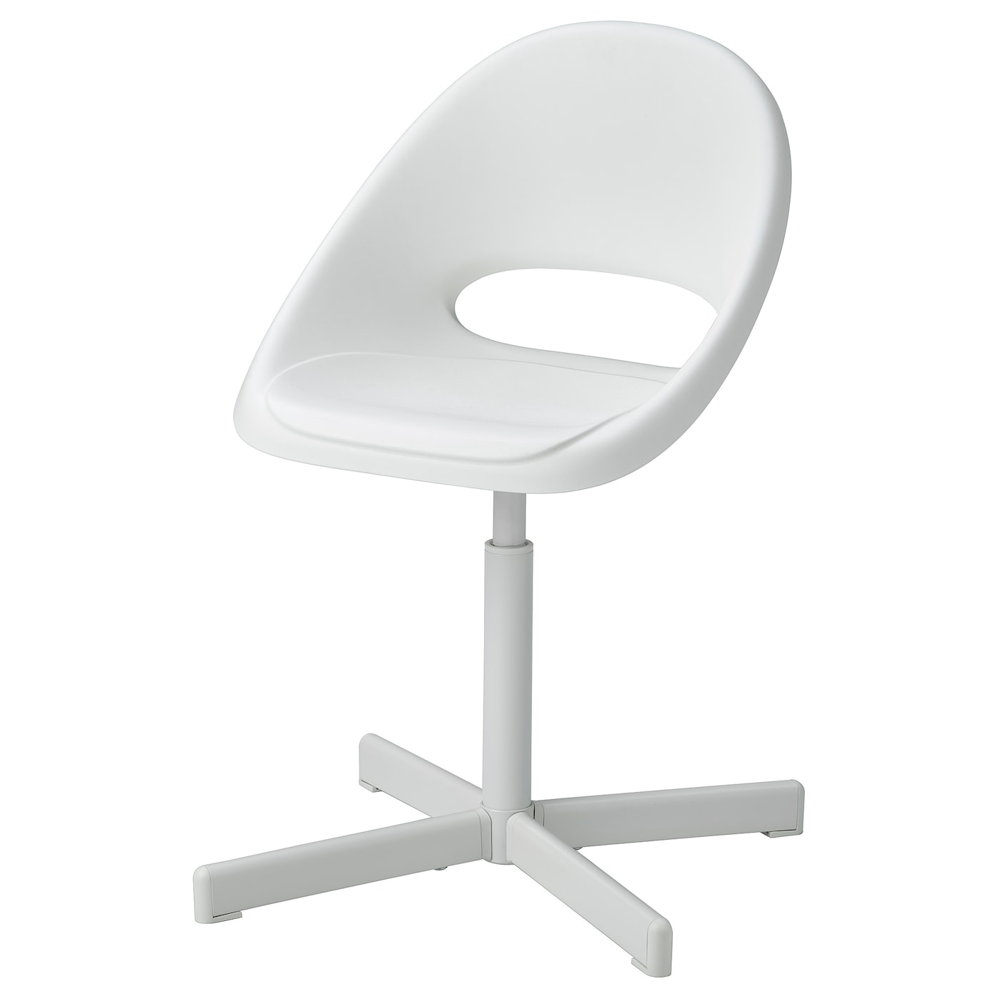LOBERGET / SIBBEN - dziecięce krzesło biurowe biały