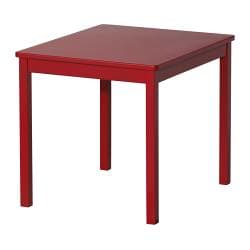 KRITTER - столик детский красный