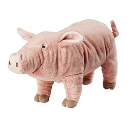 KNORRIG - pluszak świnka/różowy