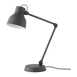 HEKTAR - lampa biurkowa z ładow. indukcyjną ciemnoszary