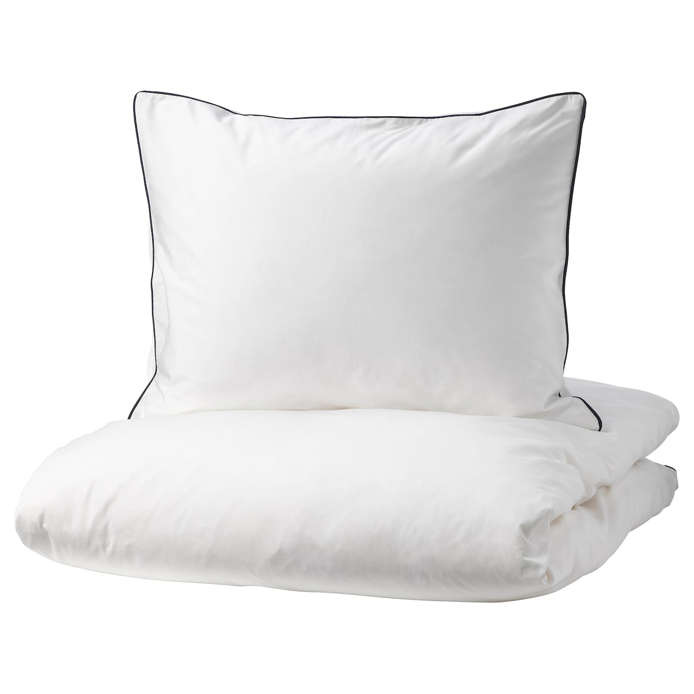 KUNGSBLOMMA - комплект постельного белья белый, серый