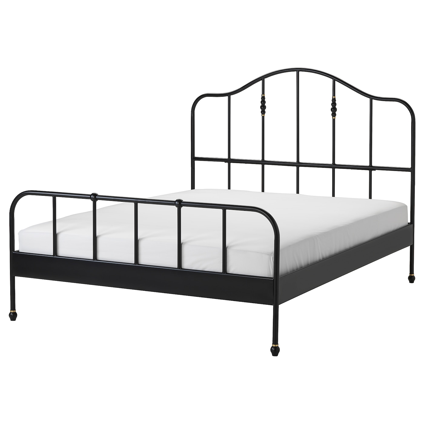 SAGSTUA - rama łóżka czarny