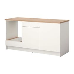KNOXHULT - szafka stojąca, drzwi+szuflada biały