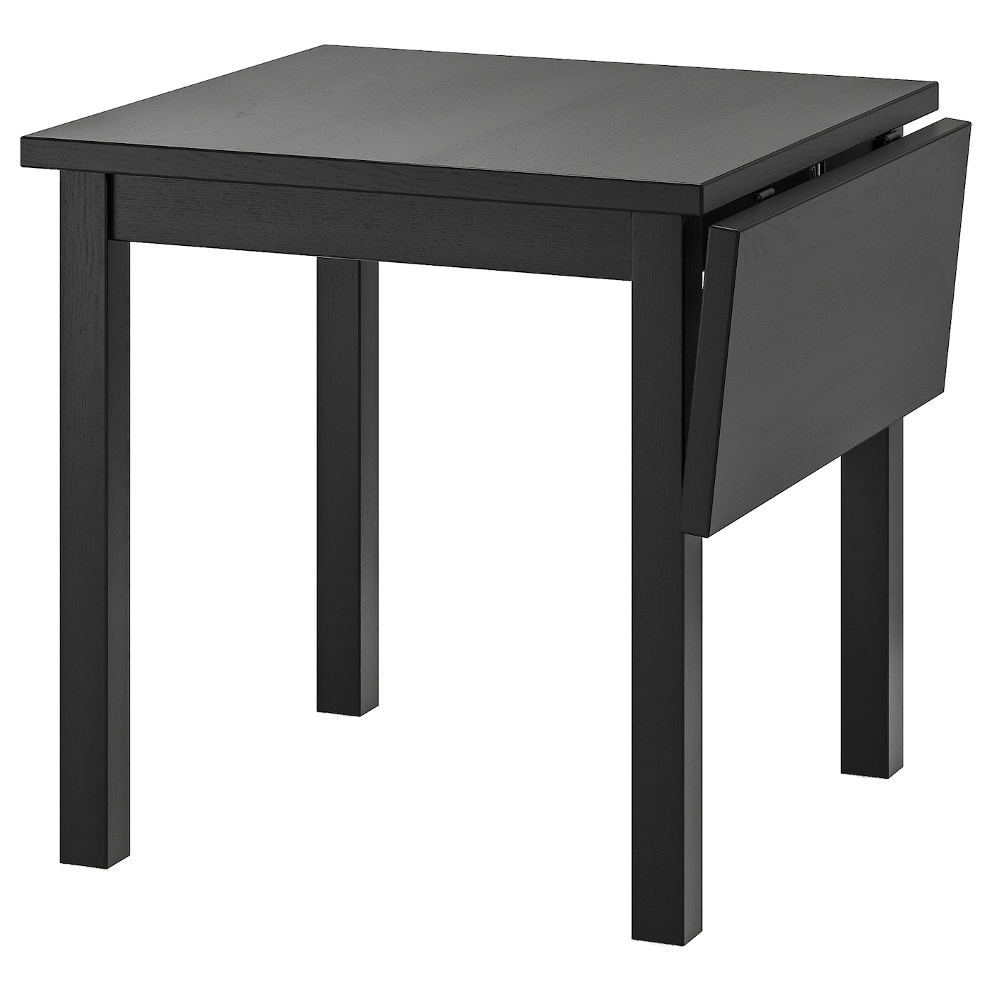 NORDVIKEN - stół z opuszcz blatem czarny