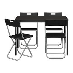 TäRENDö / GUNDE - Набор: стол и 4 стула