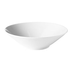 IKEA 365+ - talerz głęboki/miska zakrzywione boki biały