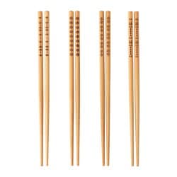 TREBENT - pałeczki 4 pary bambus