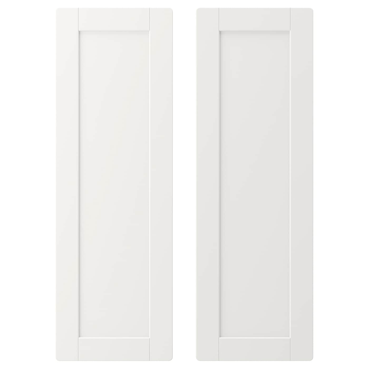 SMåSTAD - drzwi biały/biała rama