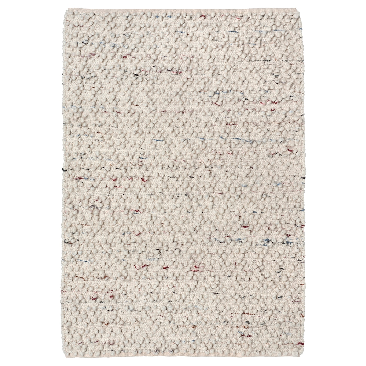 SVäRDBORG - dywan tkany na płasko wykonano ręcznie kremowy/wielobarwny