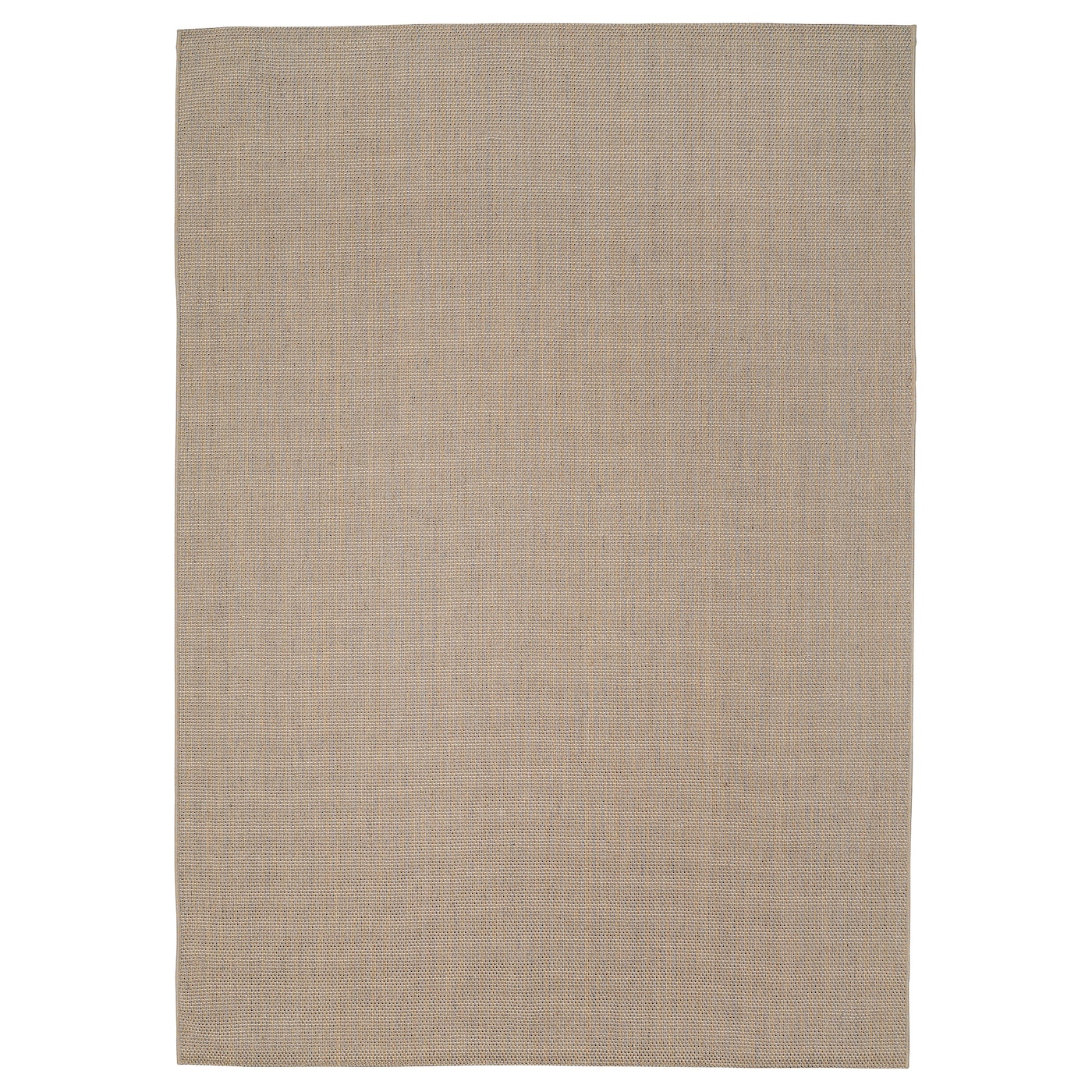 VODSKOV - dywan tkany na płasko naturalny/jasnoszary