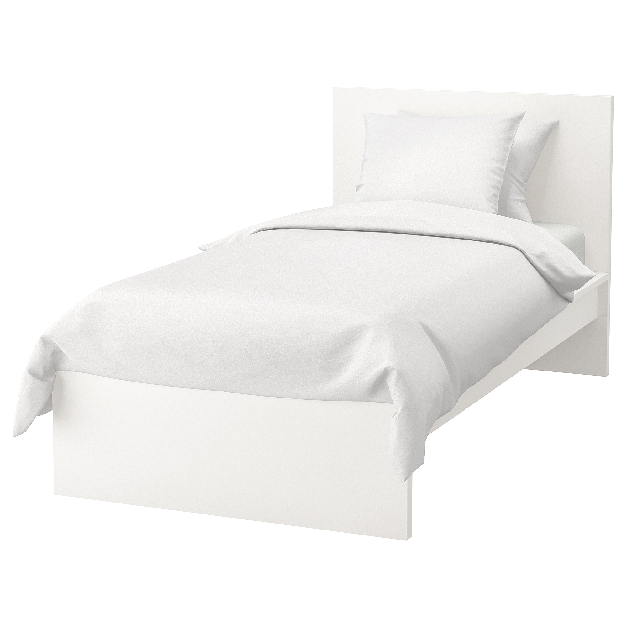 белая кровать икеа размеры
