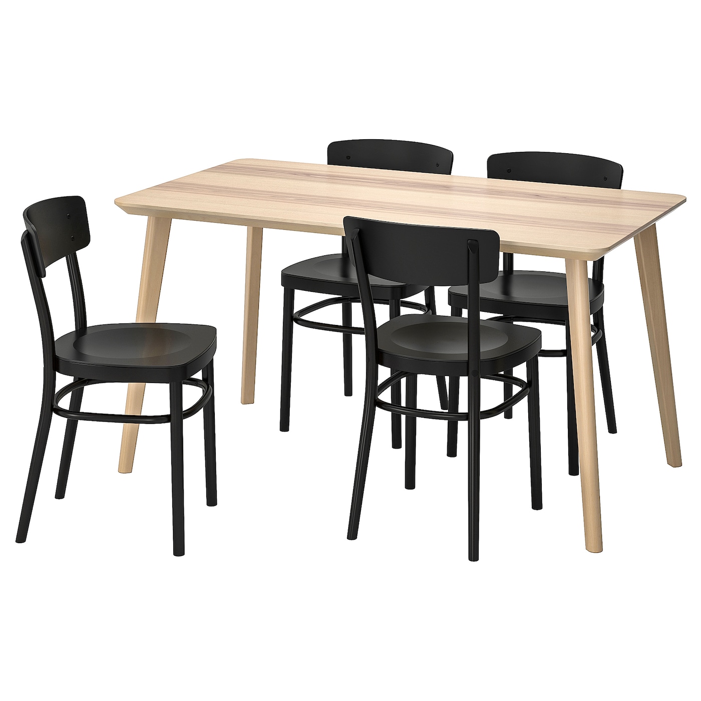 LISABO / IDOLF - Стол и 4 стула